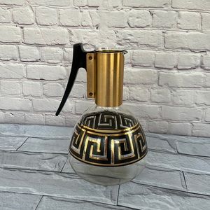 MCM glass coffee pitcher by colony